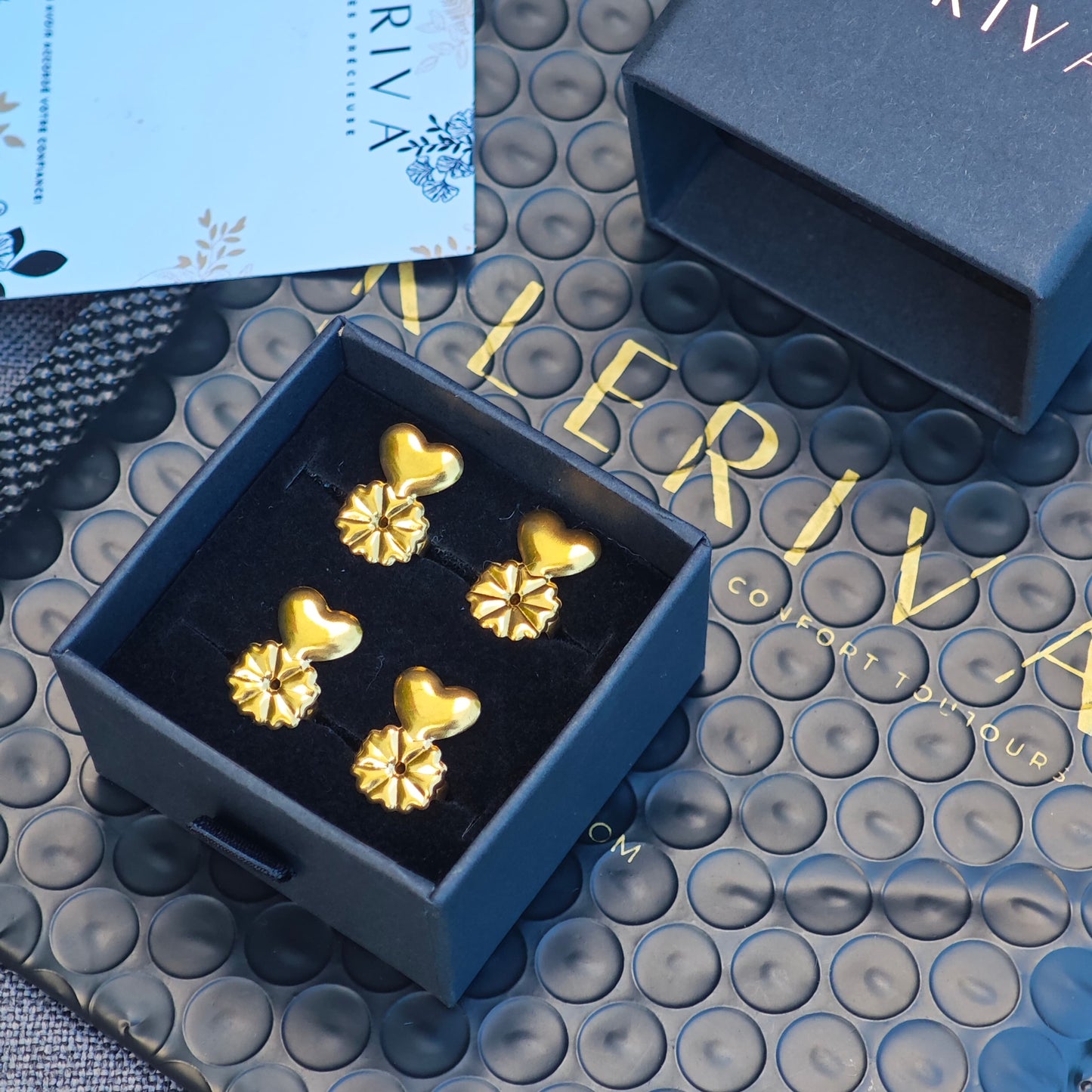Fermoirs réhausseurs de boucles d'oreilles